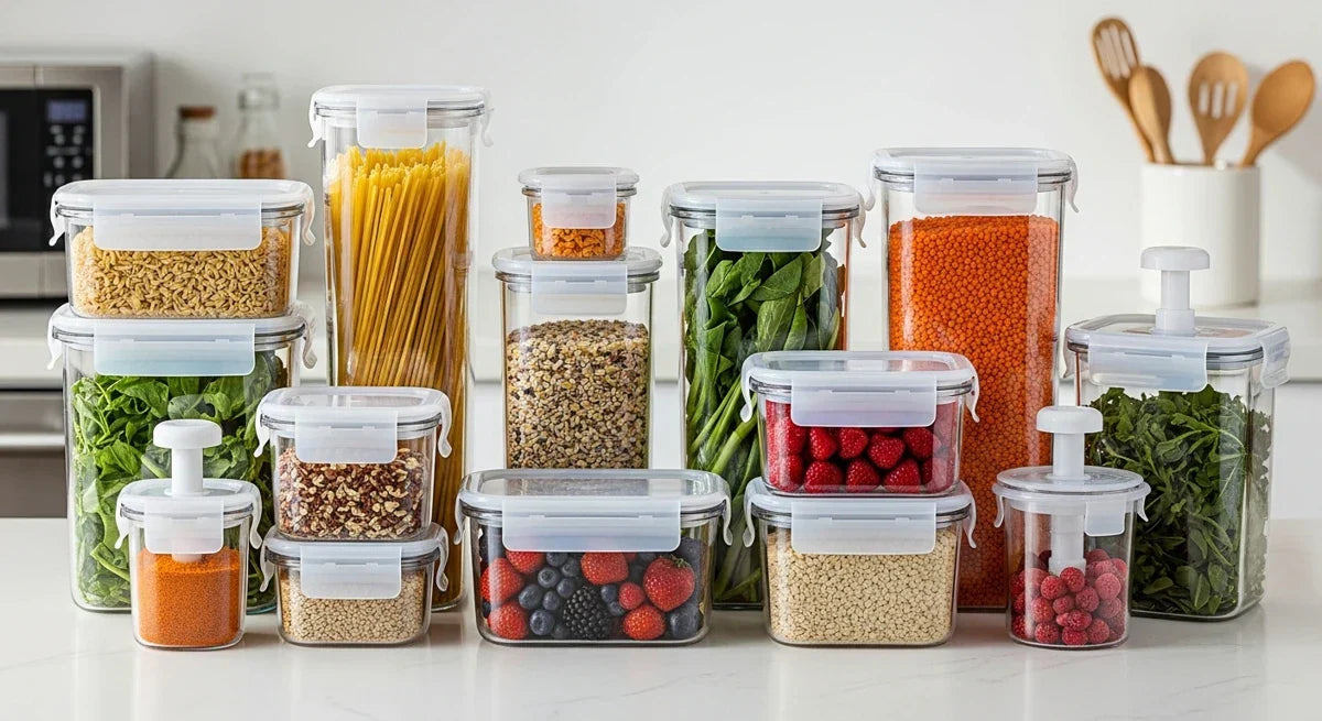 Food Storage Containers for Long-Term Freshness